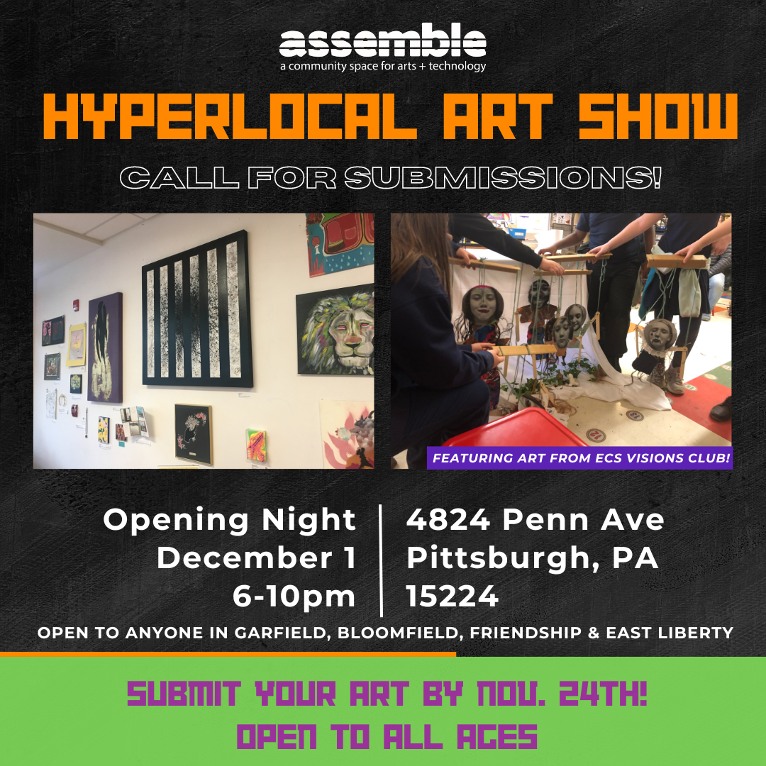 hyperlocal art show submissions